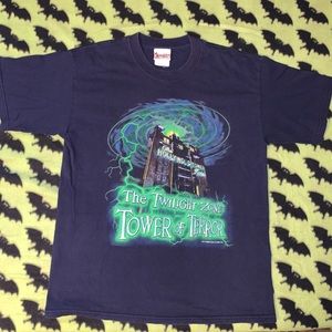 Vintage The Twilight Zone Tower Of Terror T Shirt